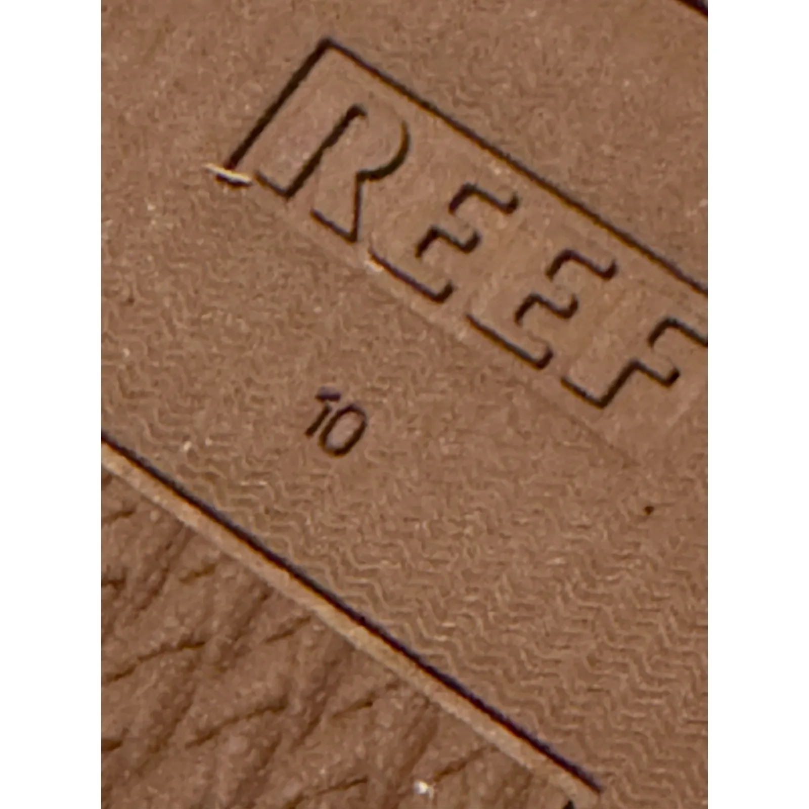 Reef Floral Brown Sandals Women's Size 10 Flip Flops Casual Beach Summer - Image 4