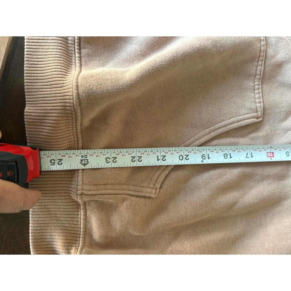 Aerie Women's Hoodie Sweatshirt Size S/P Tan - Image 7