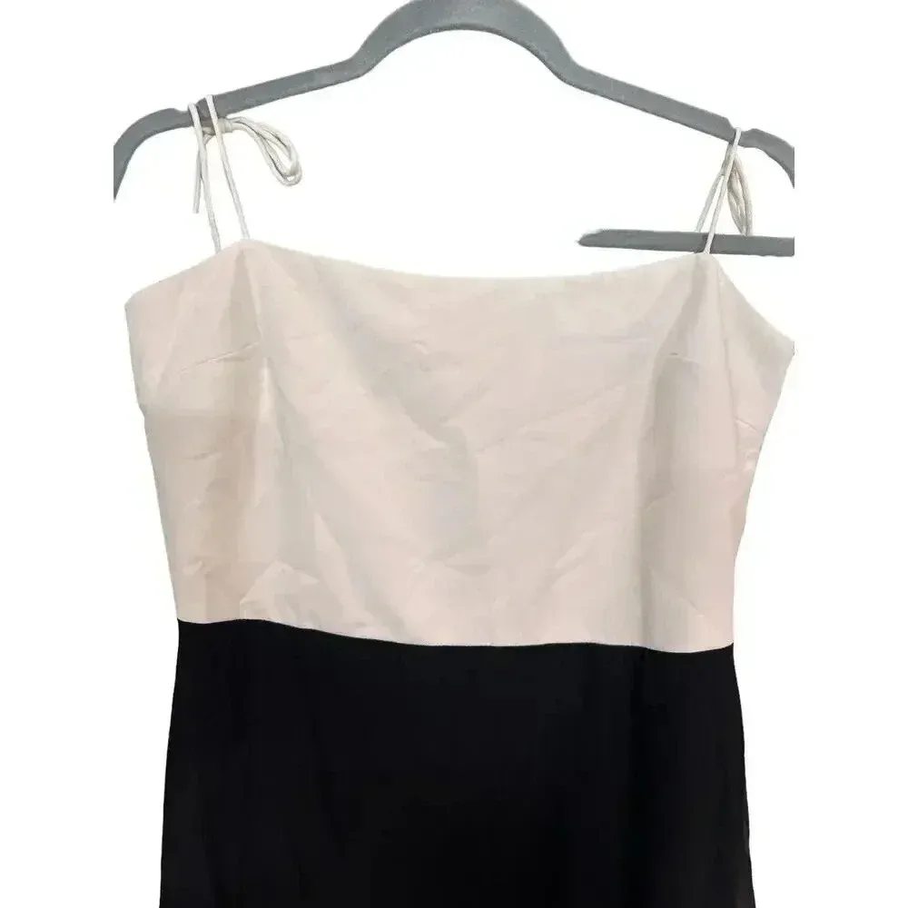 NEW - NWT Amanda Uprichard x Revolve Avani Gown Black & Ivory Sz M - Image 5