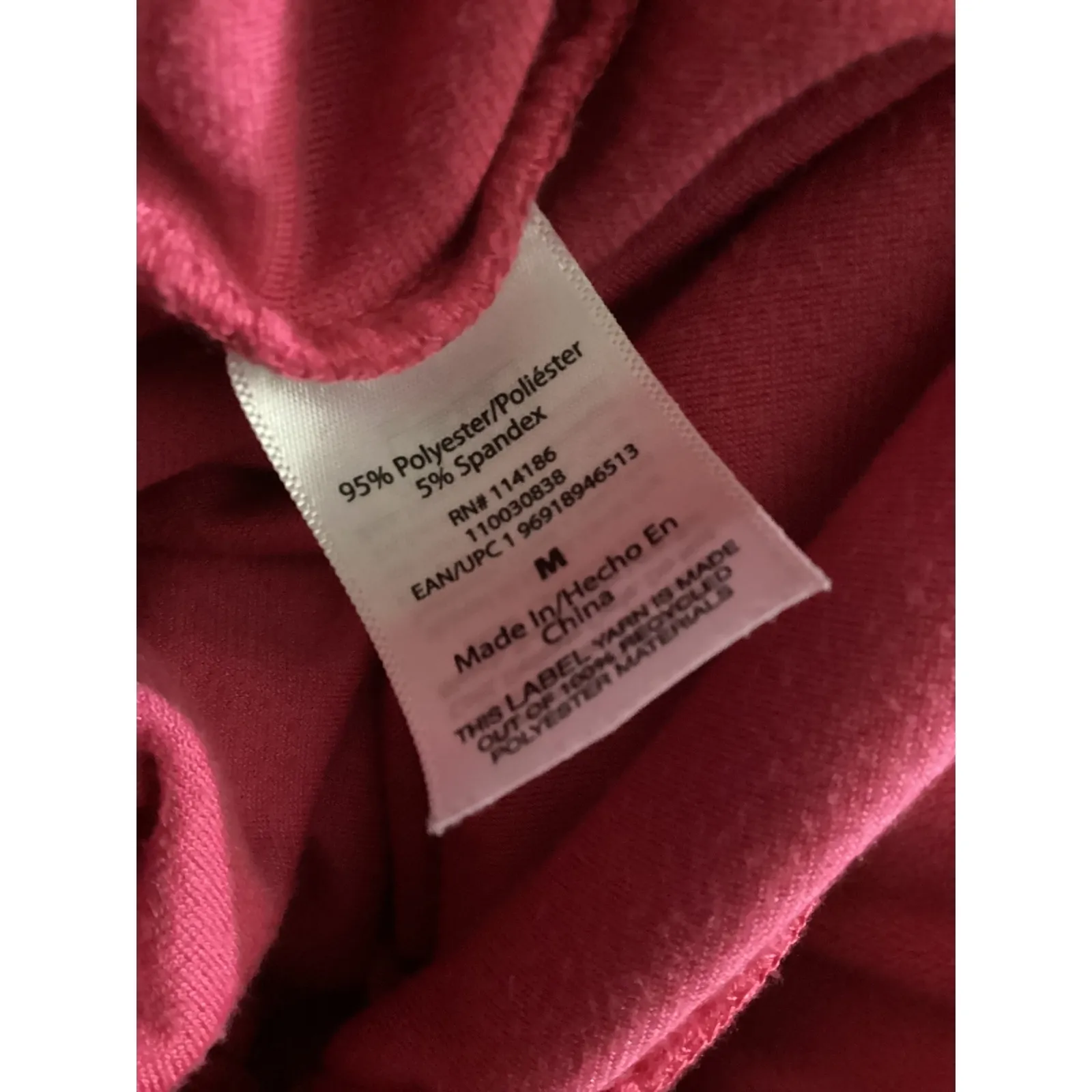 Juicy Couture Velour Track Pants Pink Rhinestone Logo Flared Women's Size M - Image 7