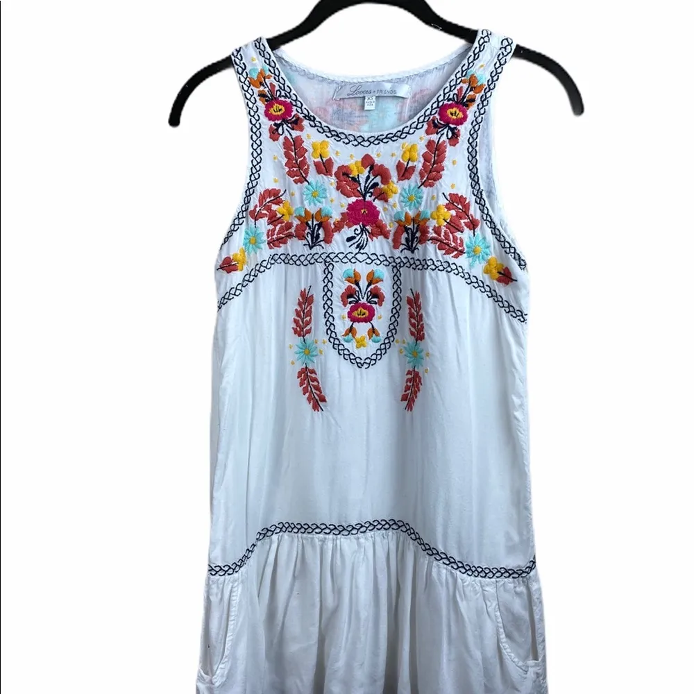Embraodered Lovers & Friends Dress - Image 2