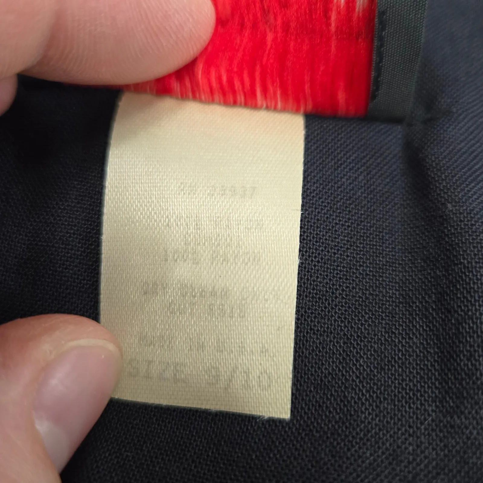 Vintage 1980s John Roberts Black Tan Oversized Abstract Print Dress Size Large - Image 6