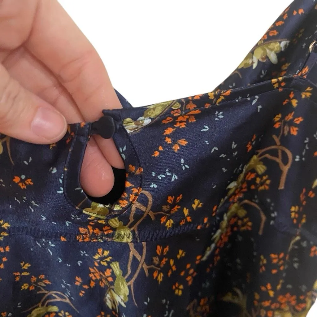 Victoria’s Secret night gown shirts blue  orange large - Image 2