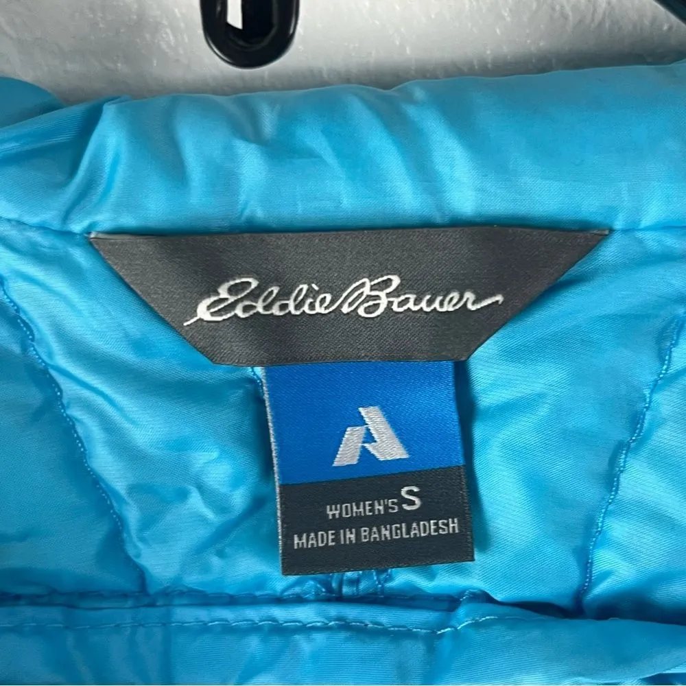 EDDIE BAUER First Ascent Goose Down Filled Quilted Puffer Jacket, Size Small - Image 3