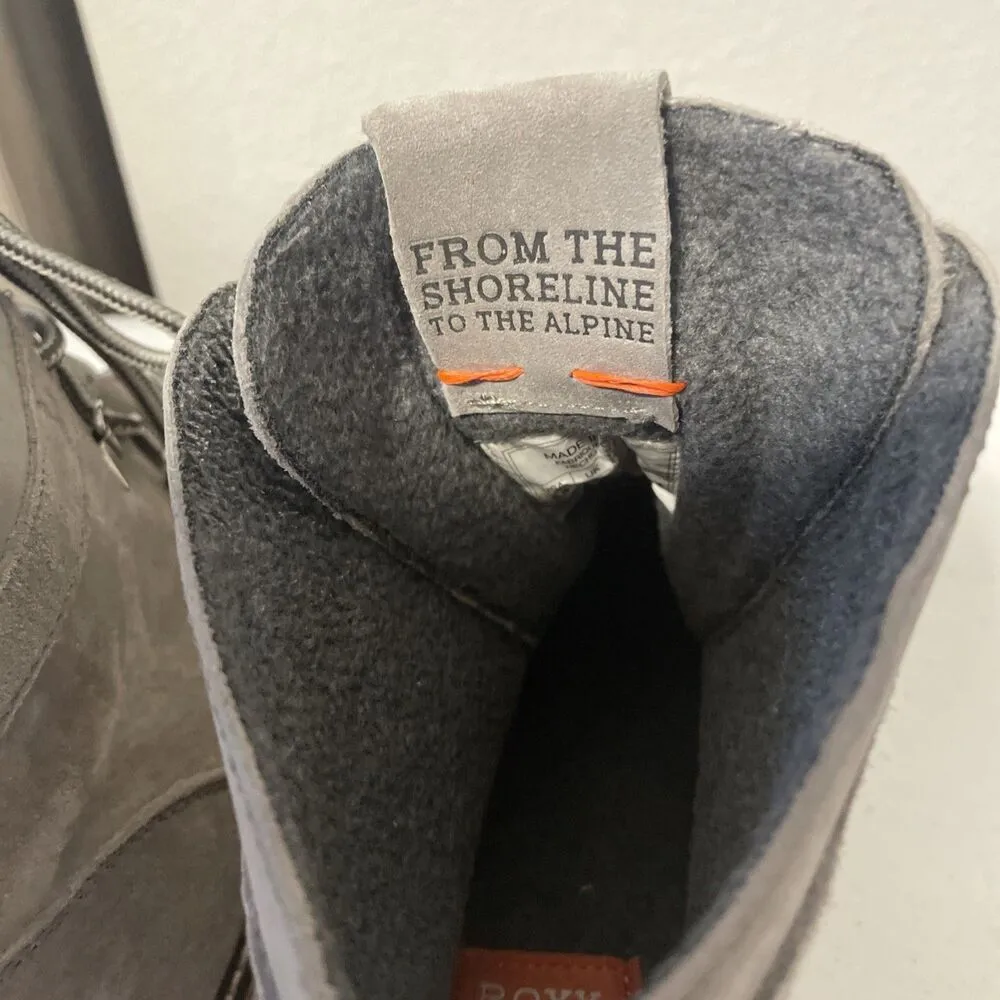 Roxy Spencir Alpine Collection Leather Hiking Trail Boot Gray Women’s Sz 9.5 EUC - Image 11