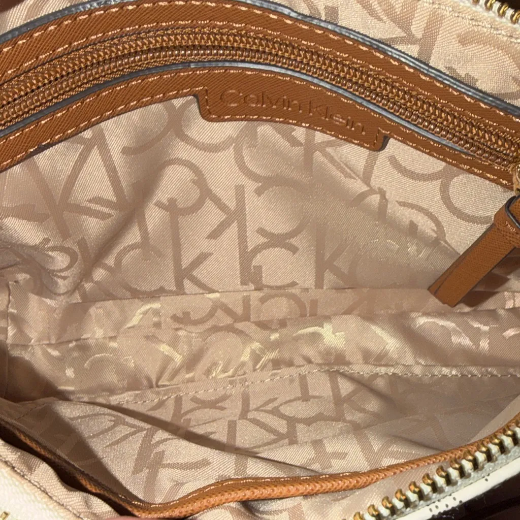 Calvin Klein Women’s “Hayden” Top Zip Chain Crossbody - Image 8