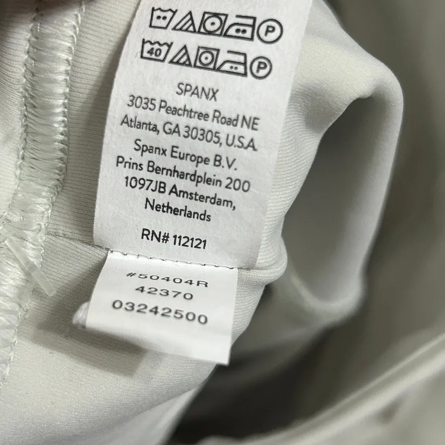 NEW Spanx Booty Boost Skirted Leggings White Cloud 1X Sculpting Athleisure - Image 8