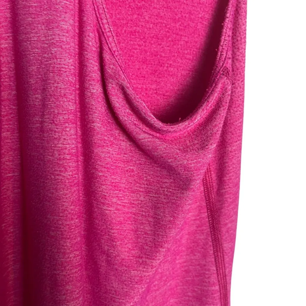 Lululemon Women's M Tank Top Pink Racerback Sleeveless Active Athleisure Casual - Image 4