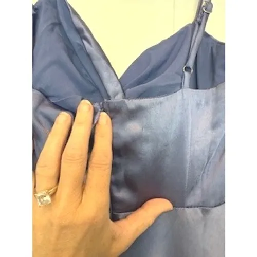 Selfie Leslie‎ Mini Dress Midnight Blue Sleeveless Party Cocktail Womens - Image 6