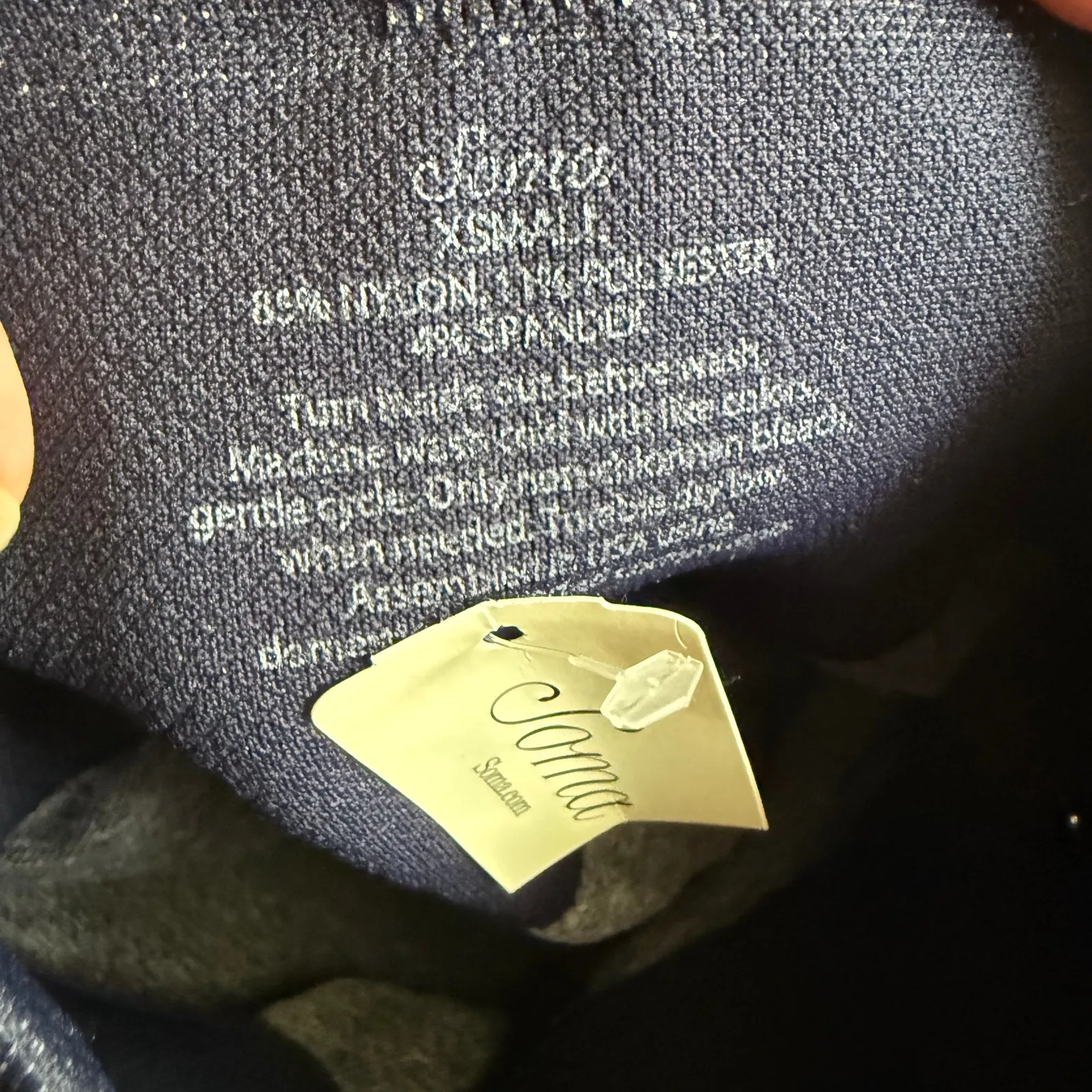 Soma Womens Slimming Leggings Denim Blue NEW with‎ Tags XS - Image 3