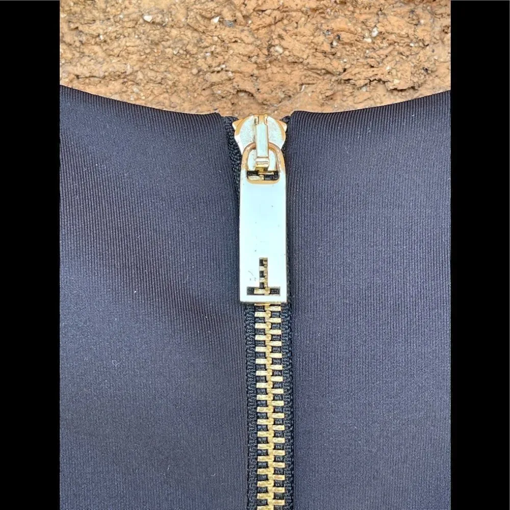 Ted Baker Black Tailored Stretch Shift Dress 2 Black - Image 4