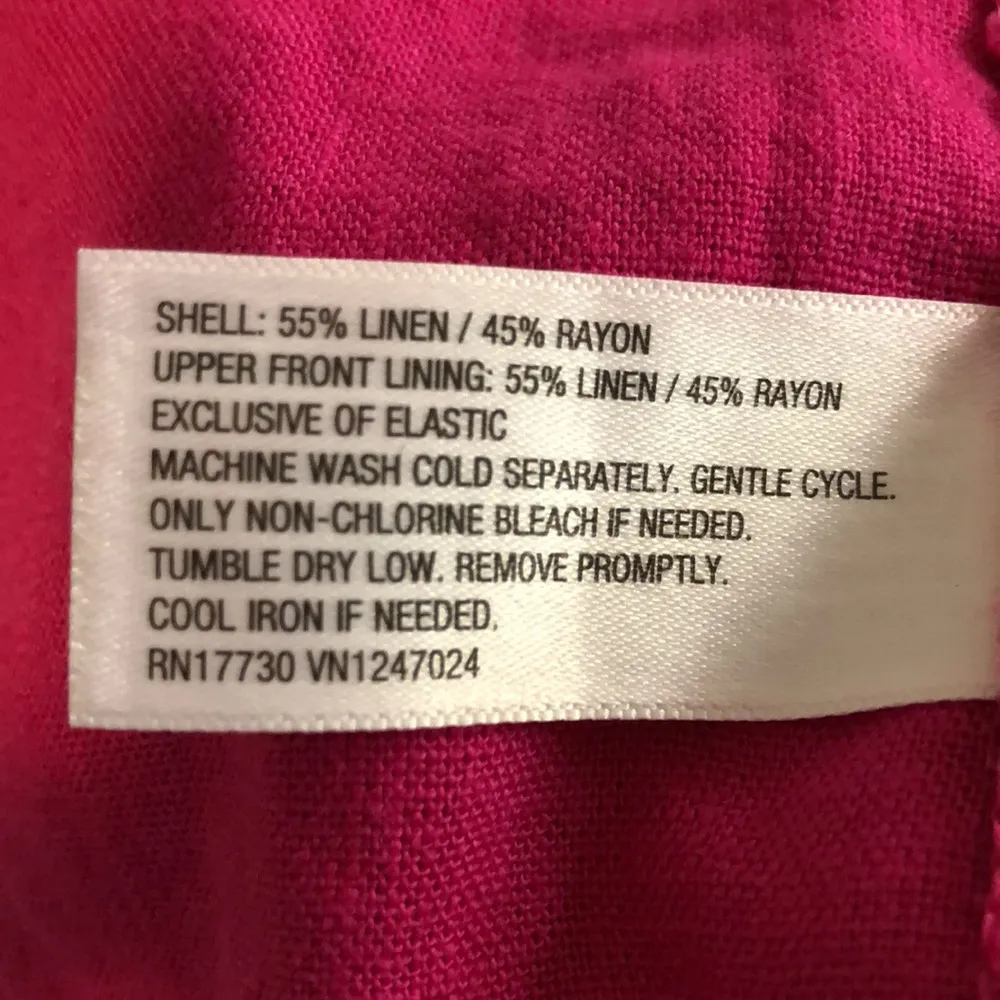 A new day Fushia linen blend dress XXL - Image 10