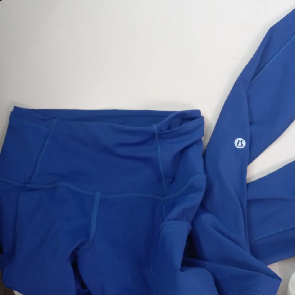 Lululemon XS 2 High-Waisted Leggings In Deep Purple - Image 2