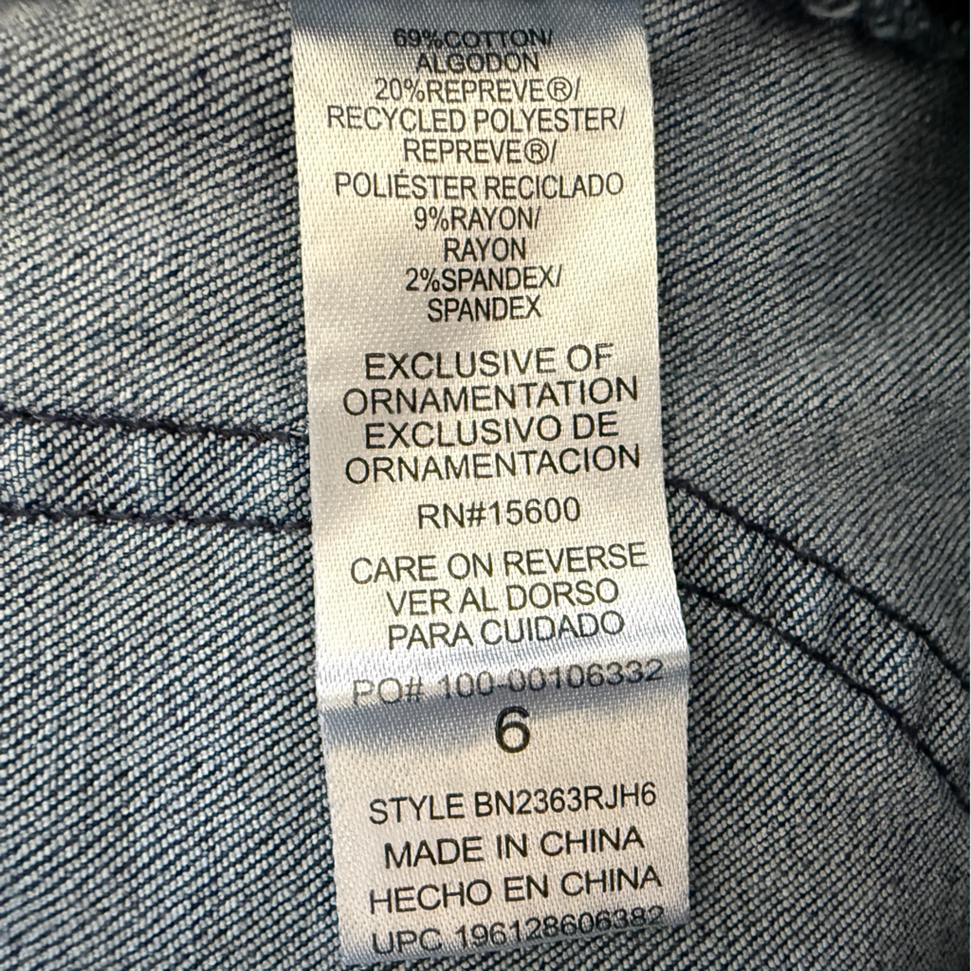 Democracy Ab Technology Skinny Jeans Women’s Size 6 Medium Wash Stretch Denim - Image 8