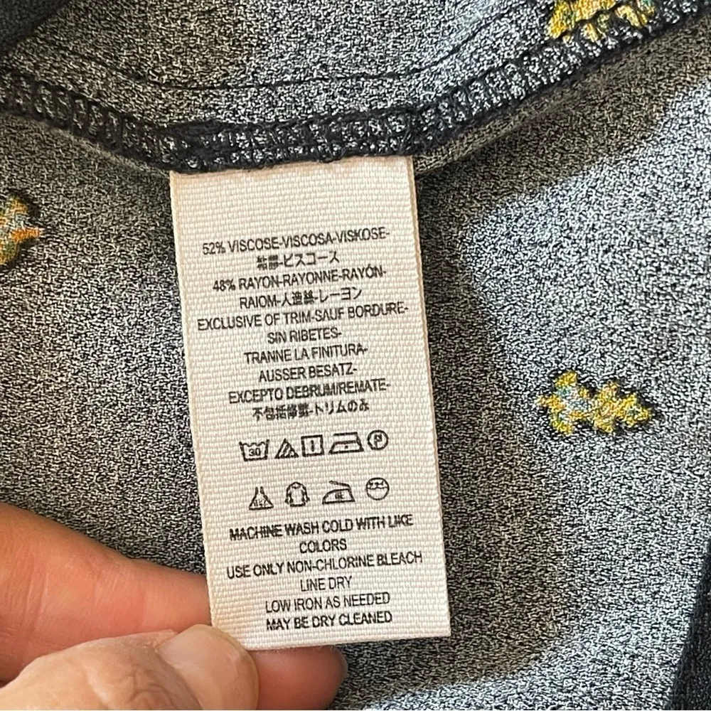 Free People Women’s Love Grows Floral Print Romper Size S Puff Sleeves - Image 12