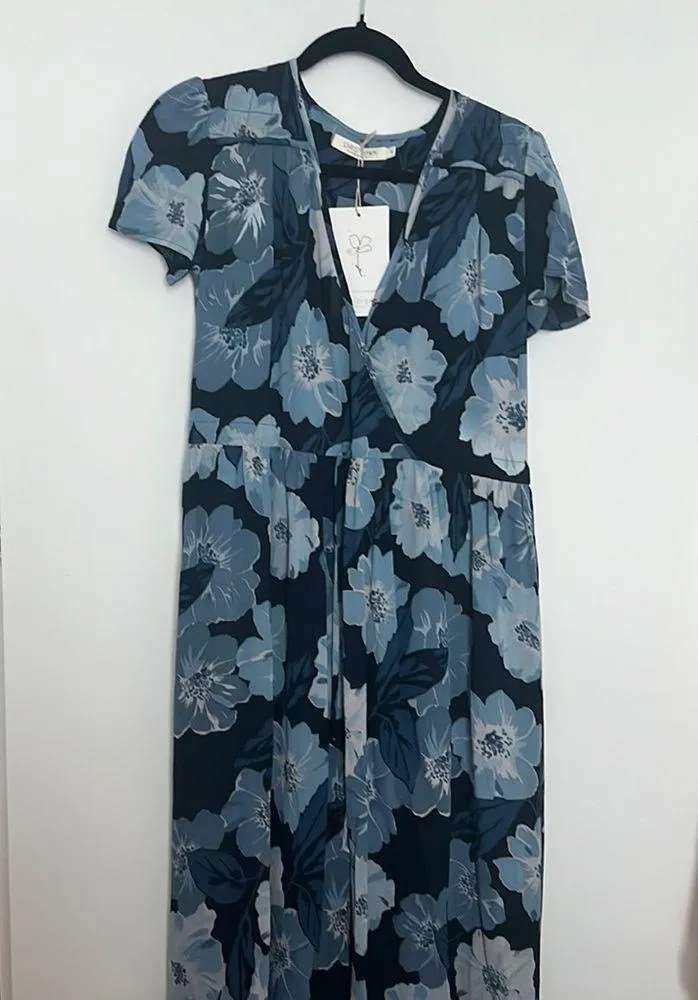NWT CHRISTY DAWN Dawn Dress Hibiscus Blues - Image 3