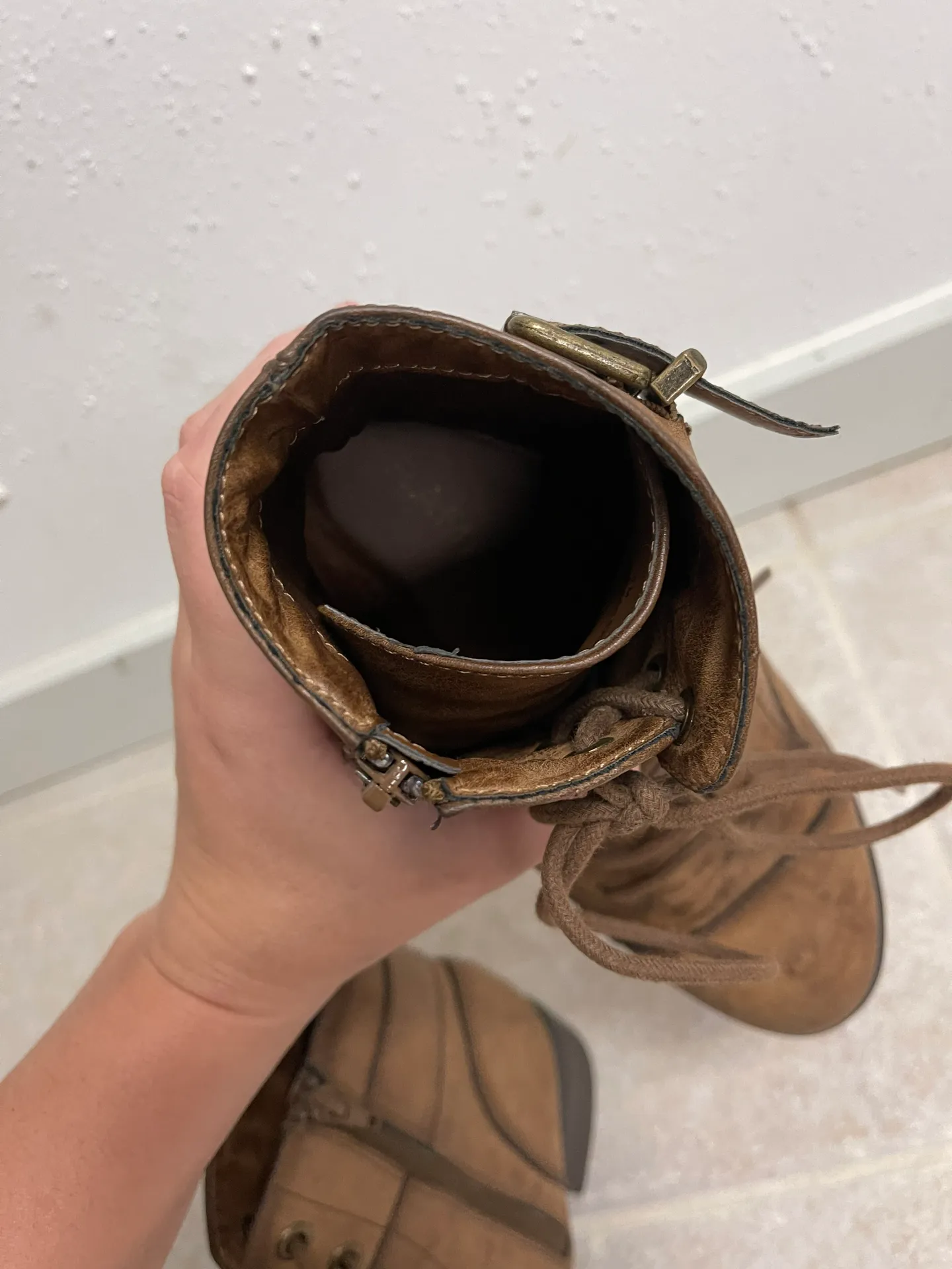 Rampage Combat Boots - Brown - Image 6