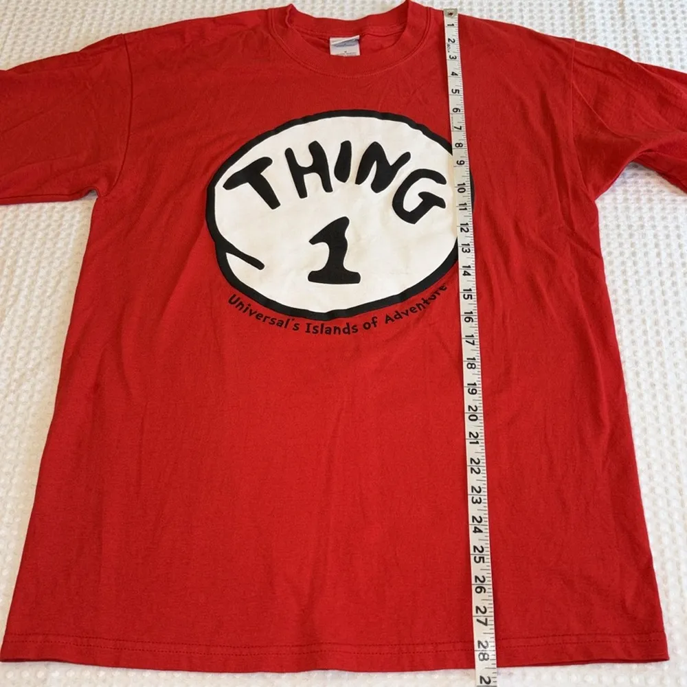 Universal Red Thing 1 DR.SEUSS Adult Short Sleeve T - Image 8