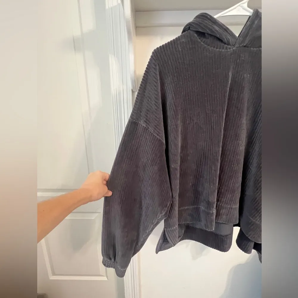 Aerie Groove On Velour Hoodie - Image 2