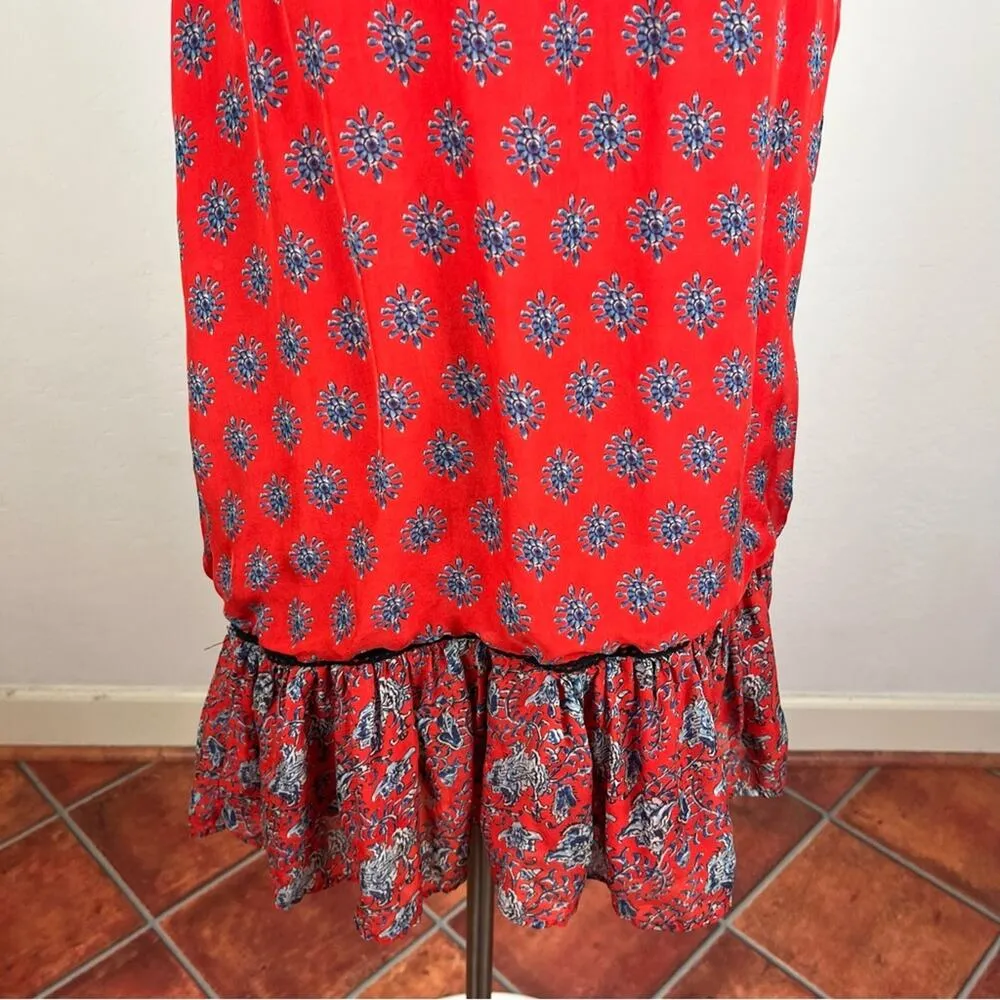 Anthropologie Carolina K Fiore Silk Halter Dress - Image 5