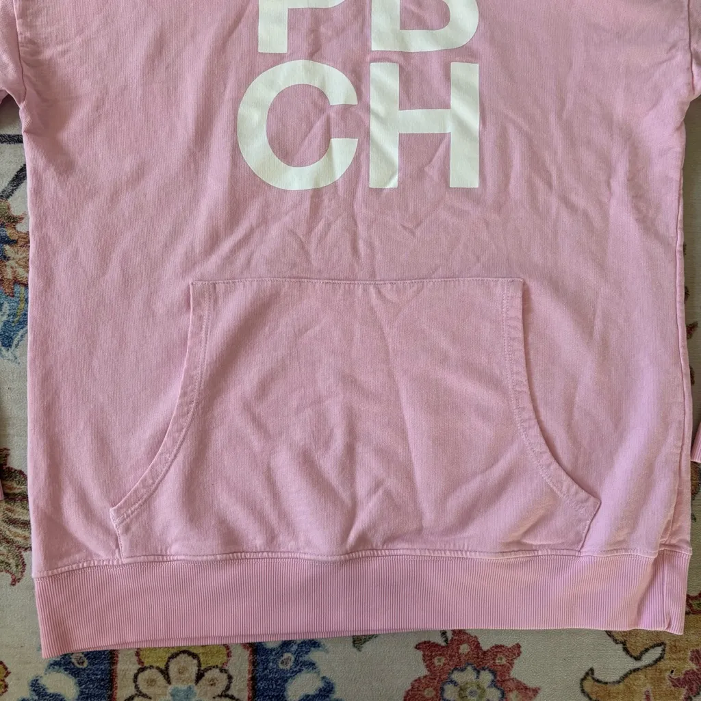 Soulcycle Light Pink Graphic Hoodie Sweater PBCH Soulcycle Size Medium - Image 3