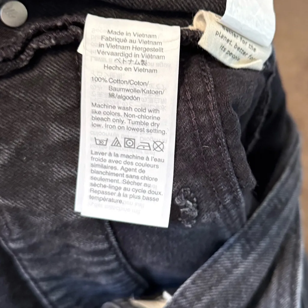 Madewell Straight-Leg Overalls in‎ Lunar Wash - Image 6