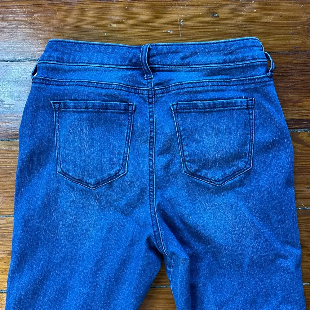 Crown & Ivy Spilt Hem Skinny Jeans - Size 10 - Image 6