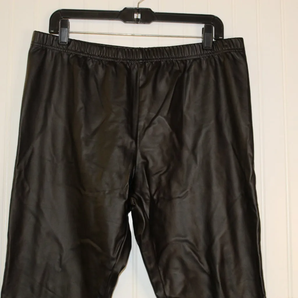 Eye Candy Faux Leather Pants Size 2X - Image 5