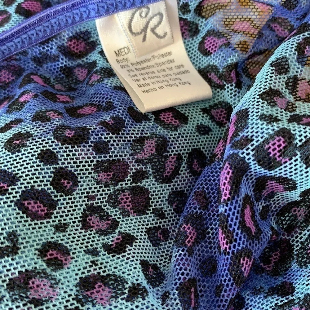 Vintage Charlotte Russe Mesh Cheetah Cami - Image 5