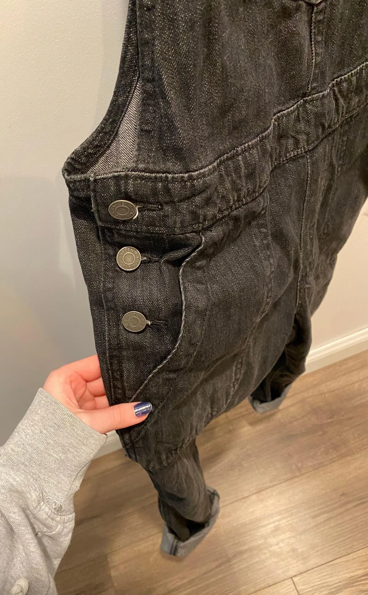 Gap Black Overalls - Image 2