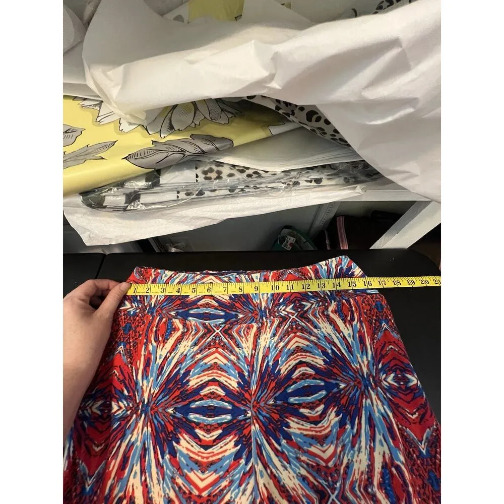 TC LulaRoe Fourth Of July Leggings size 16 - Image 5