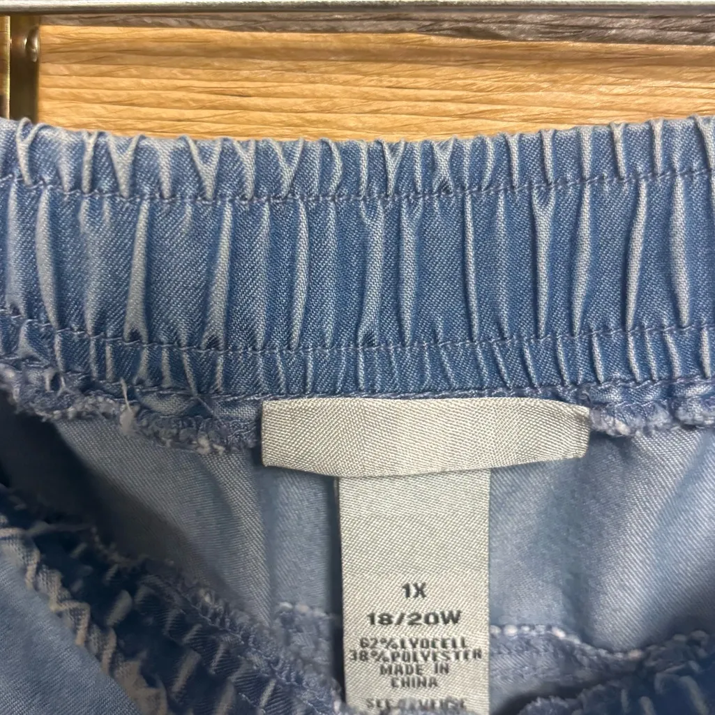 Catherine’s Chambray Pants Size 1X - Image 6