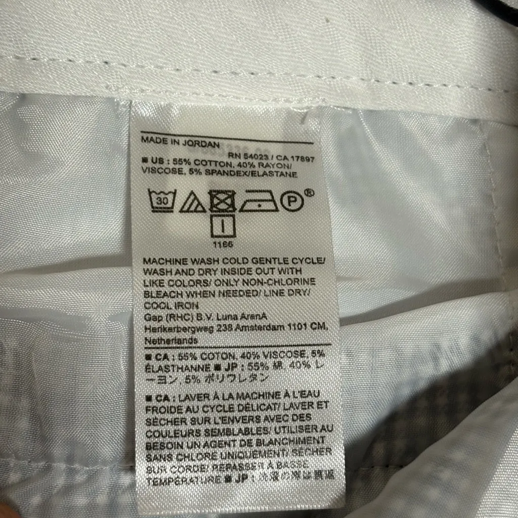 Banana Republic Black and White Dress Jumpsuit - Image 4