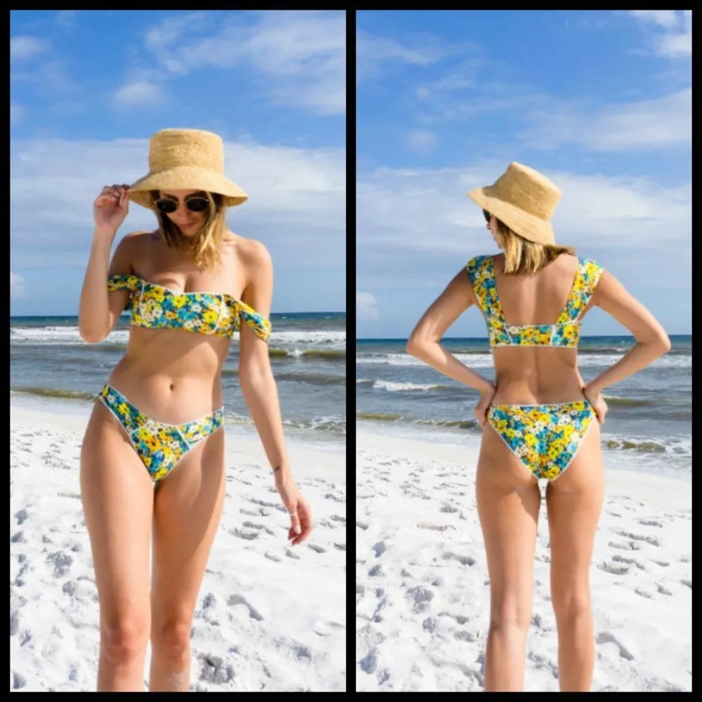 💕L*SPACE💕 Daisy Diamond Bikini Set DD-/L NWT - Image 9