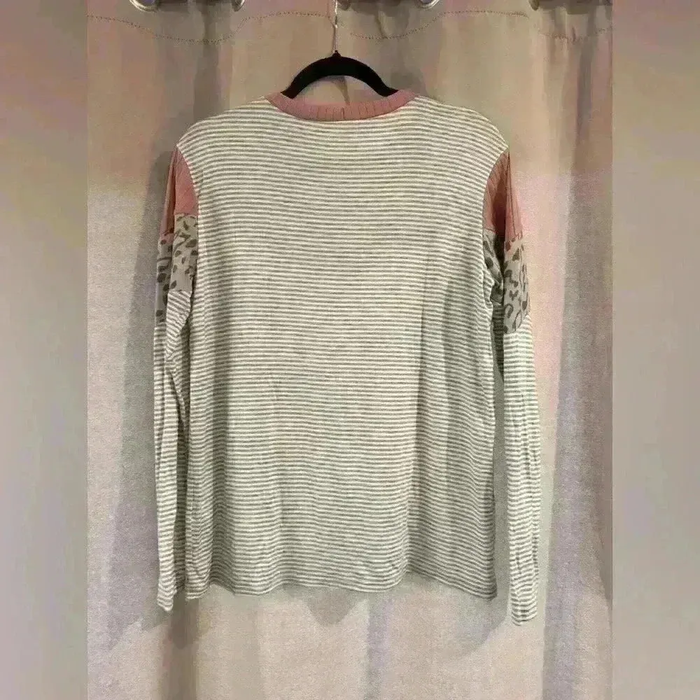 Women’s Pink Haptics Long Sleeve Top - Image 2