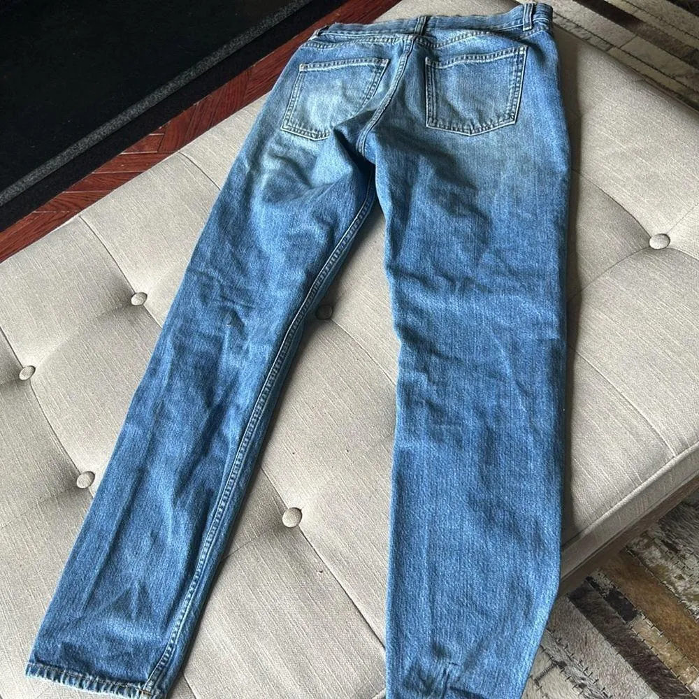 Acne‎ Studios Light Washed Straight Leg Denim Size 25 - Image 11