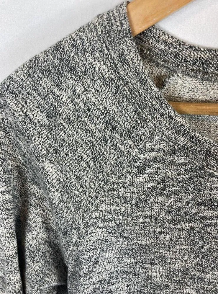 J Crew Loomknit Pullover Sweater Grey Size Medium - Image 3