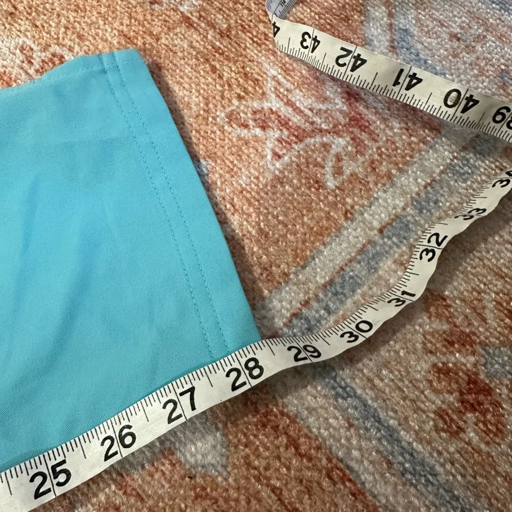 Figs yola skinny scrub pants neon blue rare limited edition size XS/P - Image 7