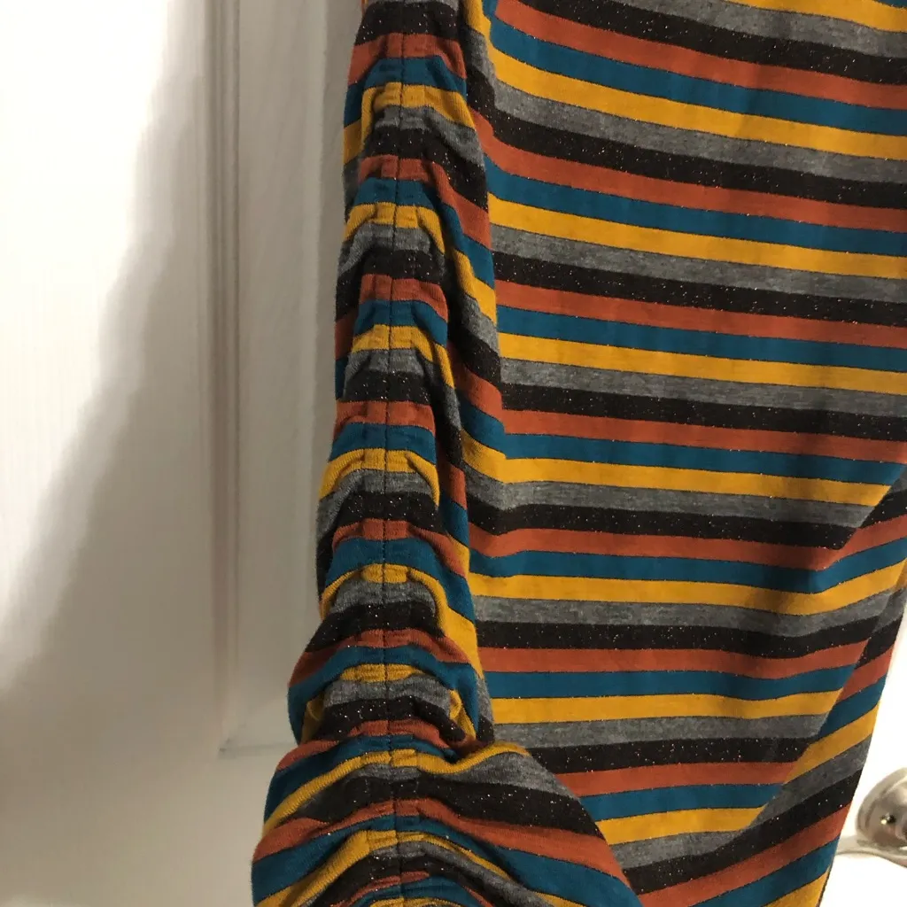 Ramy Brook NY Darinda bodycon jersey striped dress women’s size XS‎ cap sleeve - Image 6