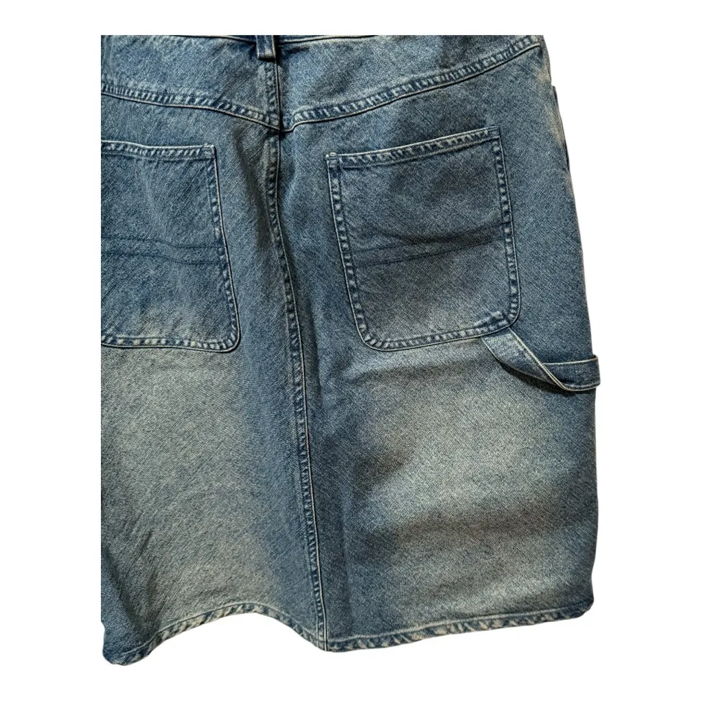 Vintage Valerie Stevens Denim Pencil Skirt Size 4 Minimalist Chic - Image 6