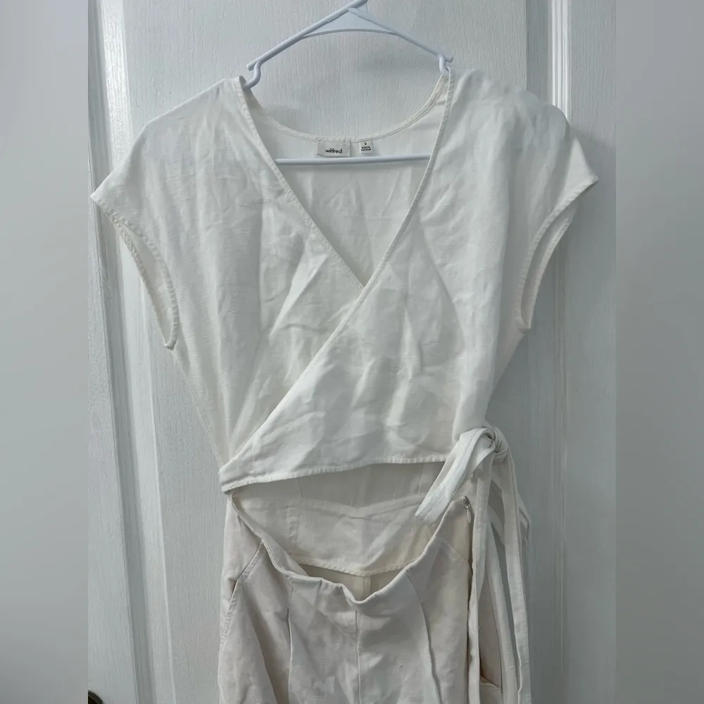 Aritzia Wilfred White Brax Jumpsuit (Size 0) - Image 6