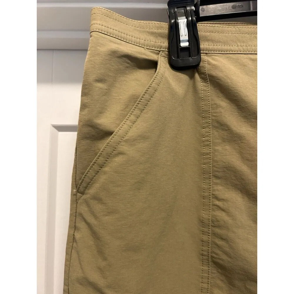 Orvis Size 16 Khaki Tan Wide Leg Capri Pants Hiking Fishing Outdoor Plus Curvy - Image 3