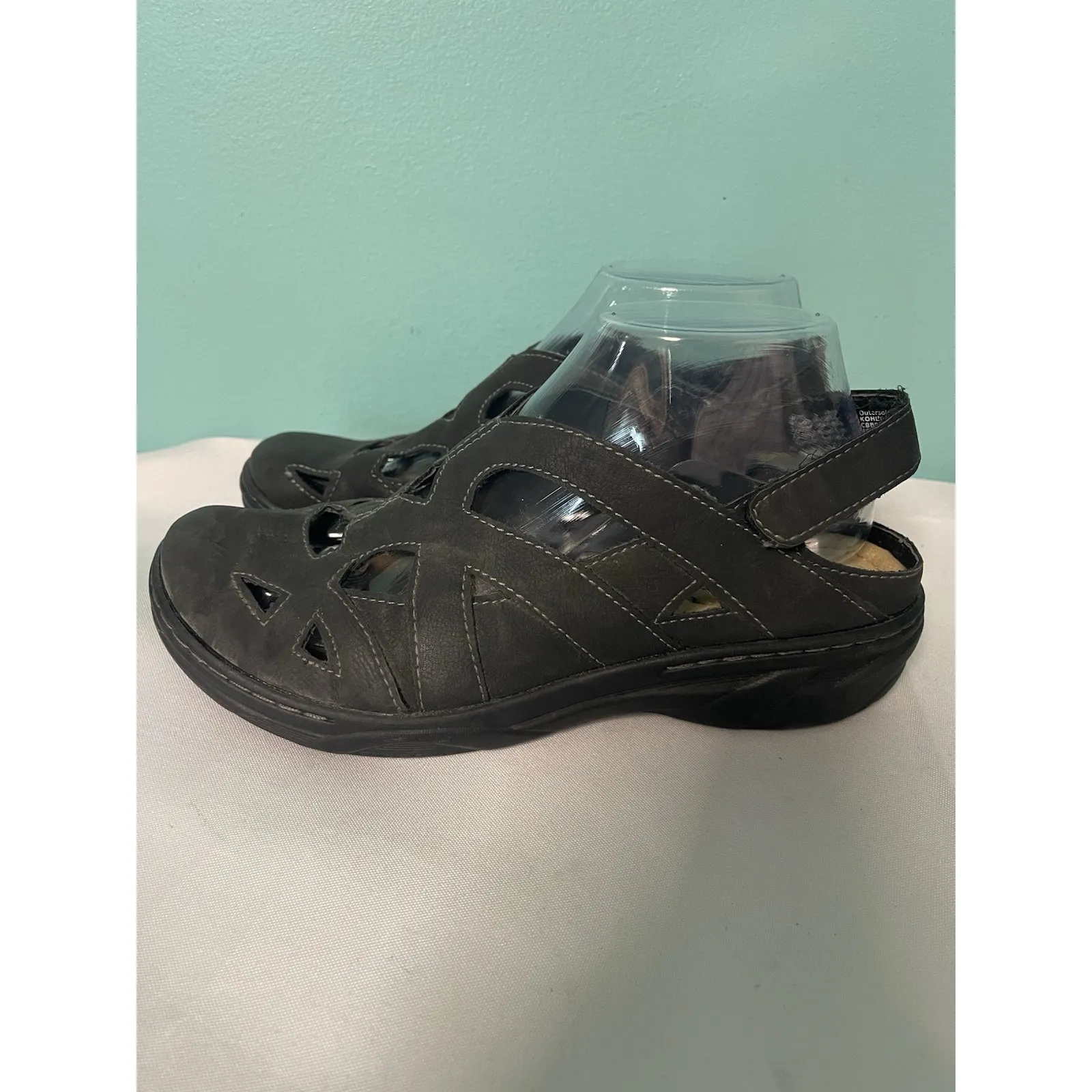 Women's Shoes 8 M Croft & Barrow Ortholite‎ Fugue Black S-671 - Image 5