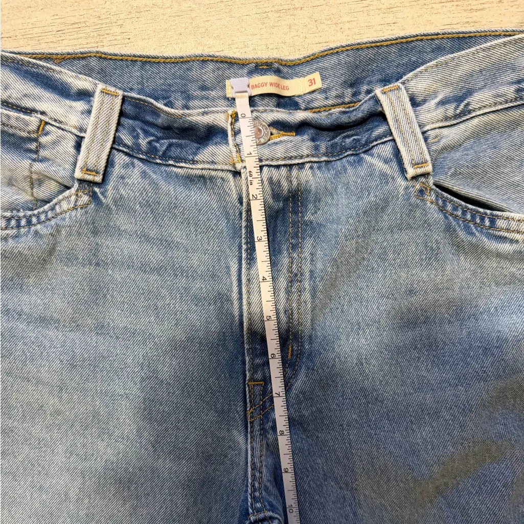 Levi’s ‘94 Wide Leg Baggy Jeans Blue Size 31 - Image 4