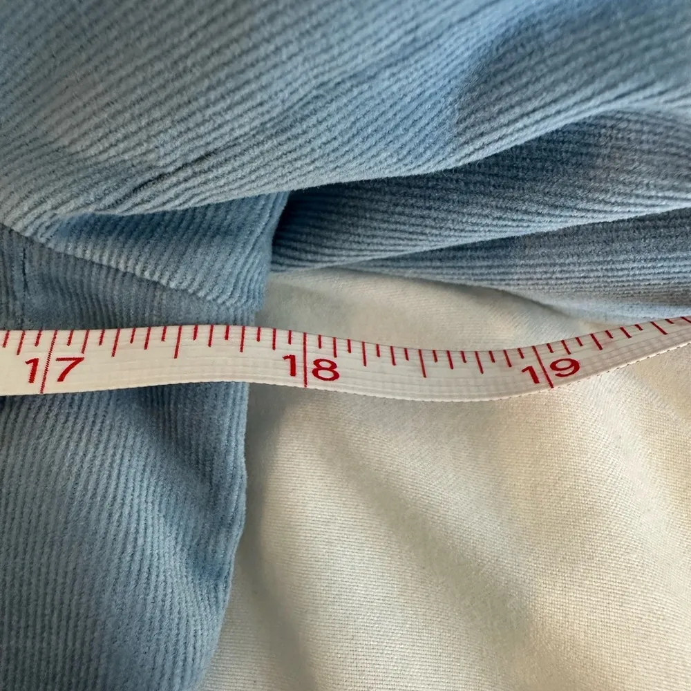 Pendleton sky blue 2 button velvet courdaroy ladies blazer Size XSmall - Image 10