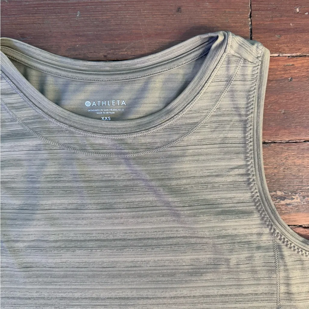 Athleta Pacifica Illume Dress in Shadow Olive ~ Size XXS 💚🍄 - Image 8