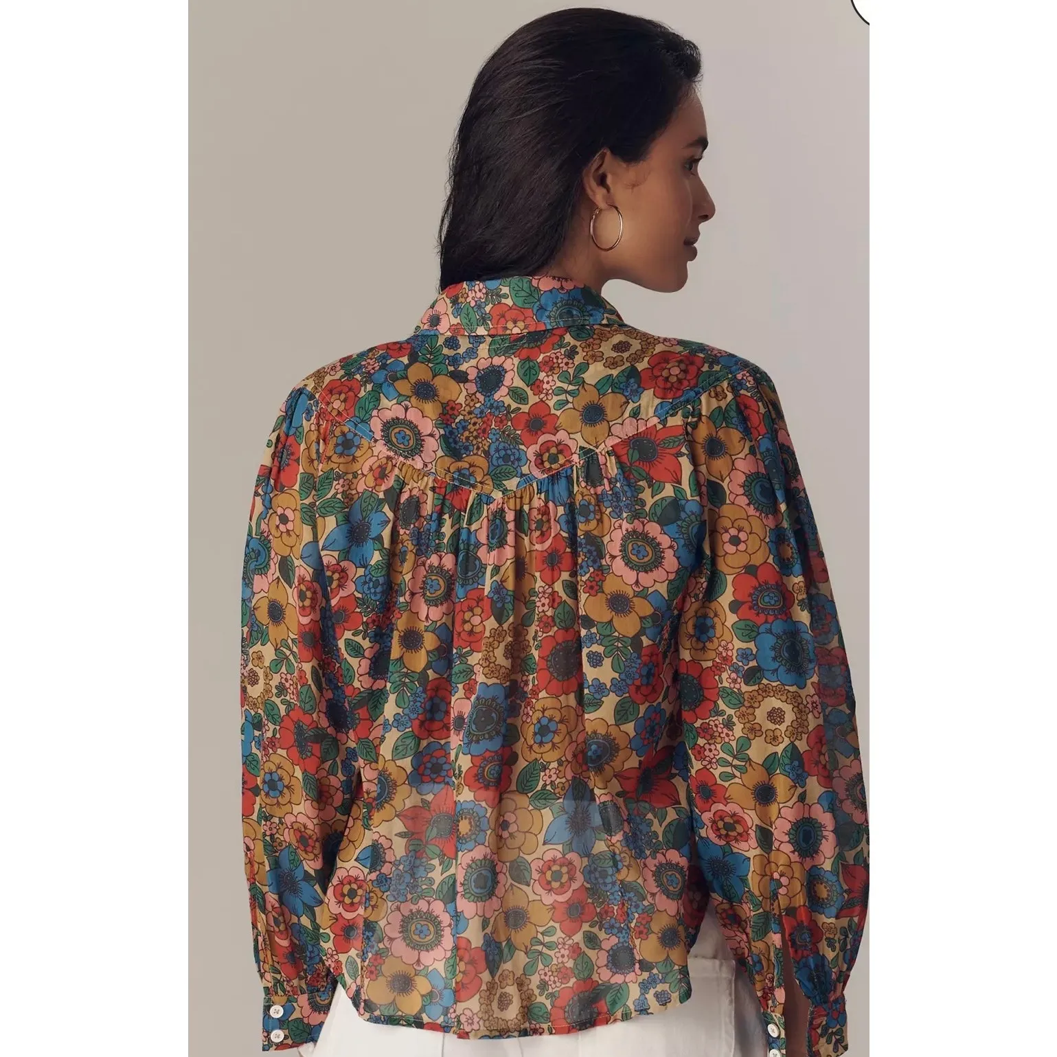 MOTHER The Rhapsody Exes Buttondown Blouse - Image 2
