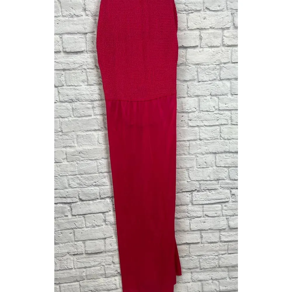 Vintage Donna Richard V Empire Waist Nightgown House Dress Magenta Pink Size S - Image 7