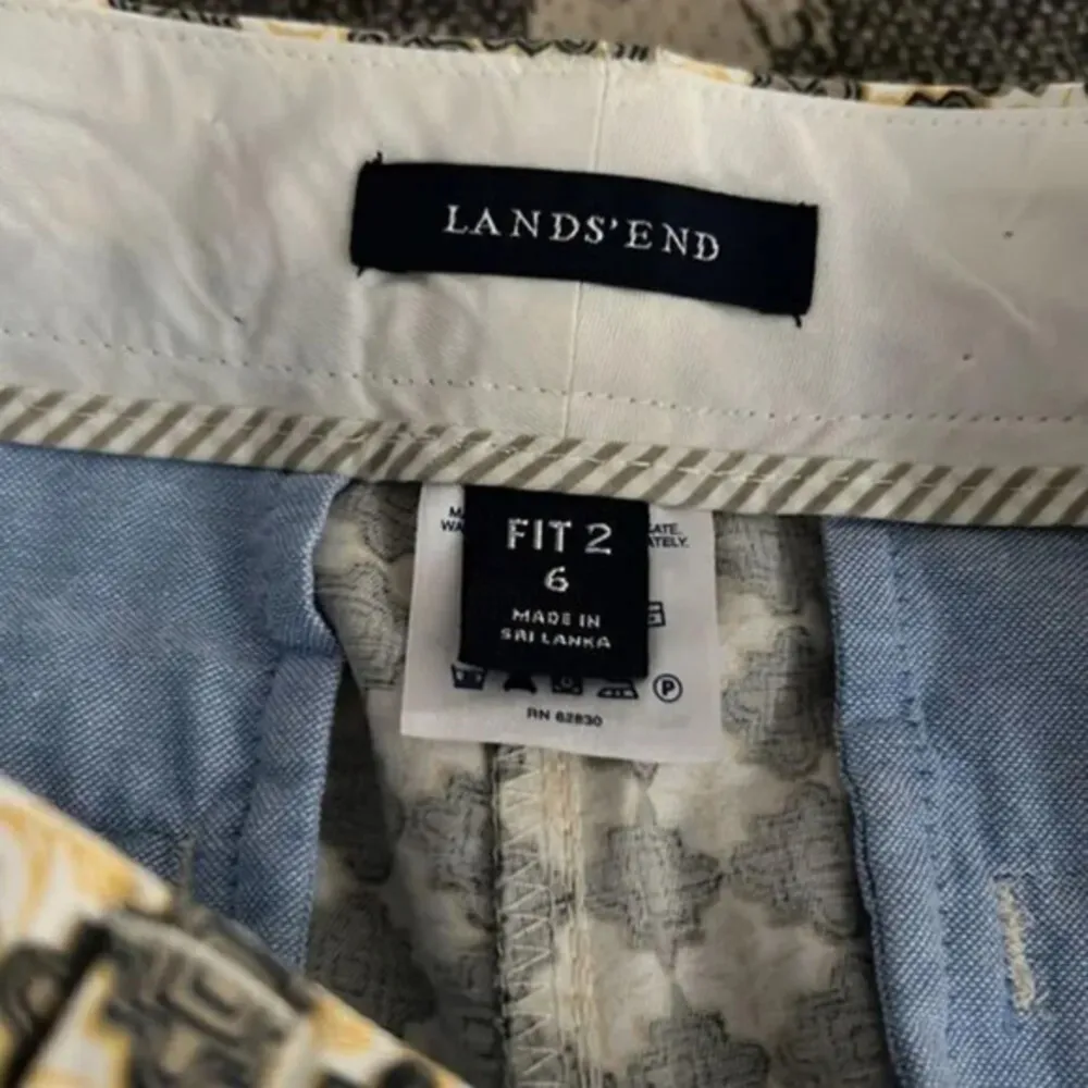 Lands' End Fit 2 Bermuda Shorts Size 6 - Image 4