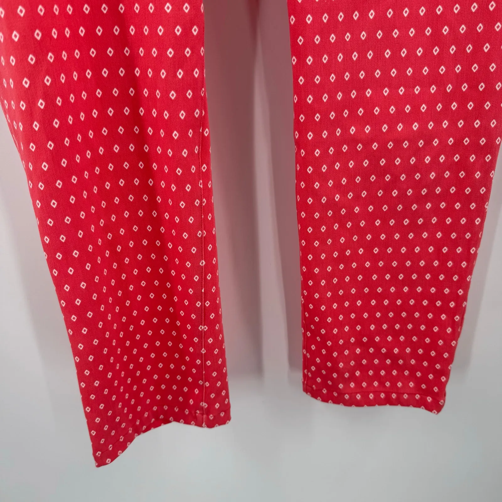 RAFAELLA Comfort Pants SZ 18 Knit Twill Calypso Coral NWT Skinny Ankle Stretch - Image 12